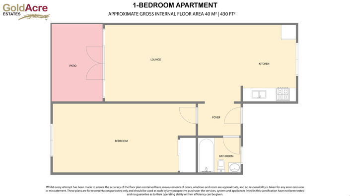 Image No.37-1 Bed Bungalow for sale