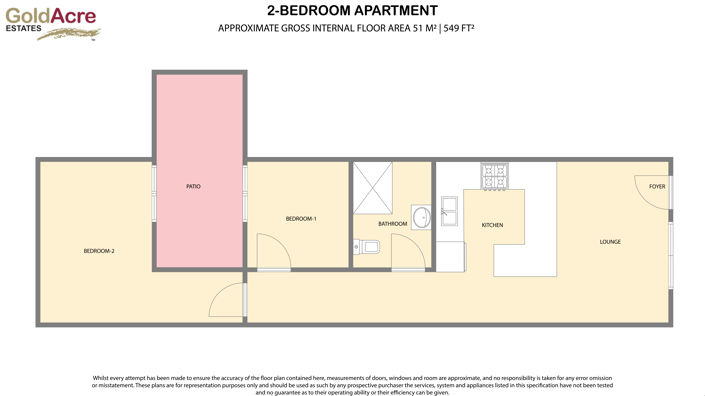 Image No.10-Appartement de 2 chambres à vendre à Puerto Del Rosario