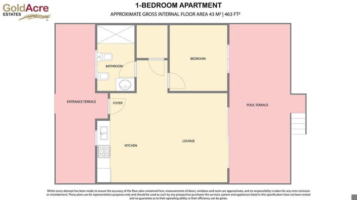 Image No.42-1 Bed Apartment for sale