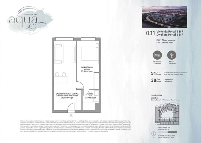 Image No.38-1 Bed Apartment for sale