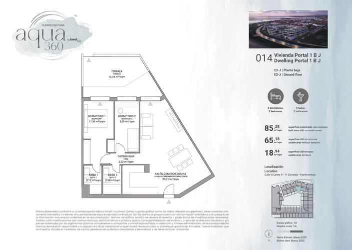 Image No.14-2 Bed Apartment for sale