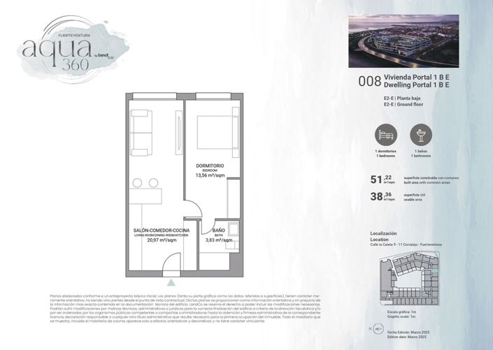 Image No.16-1 Bed Apartment for sale