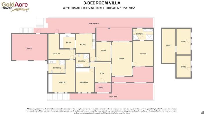 Image No.54-3 Bed Villa for sale