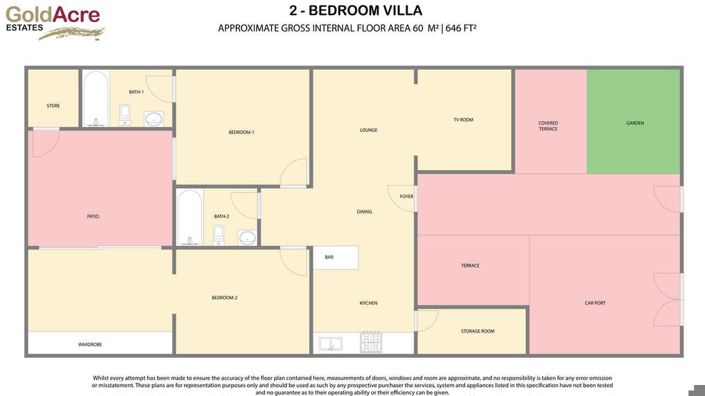 Image No.47-2 Bed Villa for sale