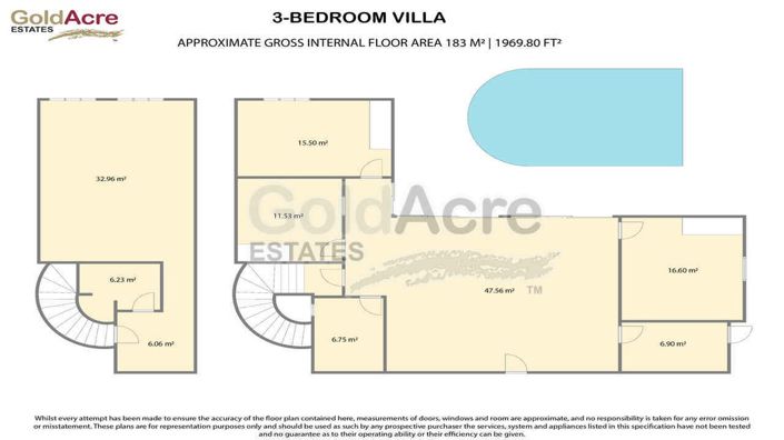 Image No.40-3 Bed Villa for sale