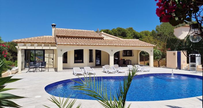 Image No.1-Villa de 3 chambres à vendre à Moraira