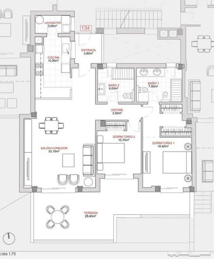 Image No.13-3 Bed Apartment for sale