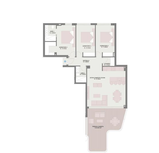 Image No.8-2 Bed Apartment for sale