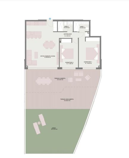 Image No.9-2 Bed Apartment for sale