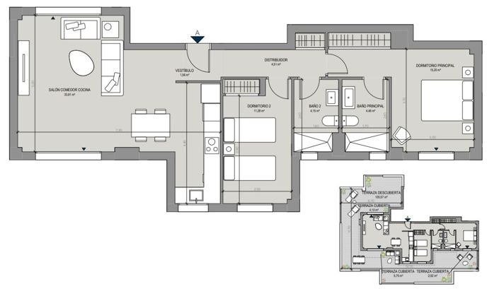 Image No.7-3 Bed Apartment for sale