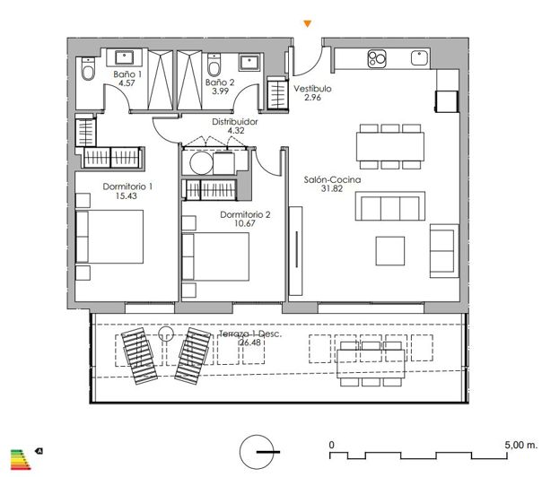 Image No.13-3 Bed Apartment for sale