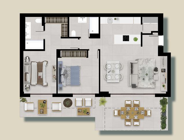 Image No.25-Appartement de 3 chambres à vendre à Marbella