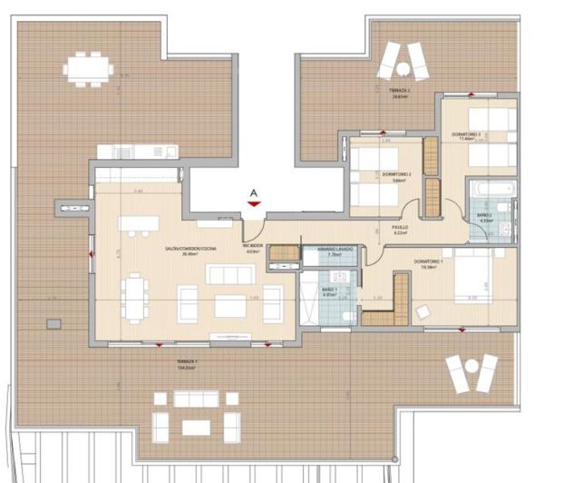 Image No.12-Penthouse de 3 chambres à vendre à Mijas