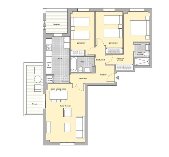 Image No.13-3 Bed Apartment for sale