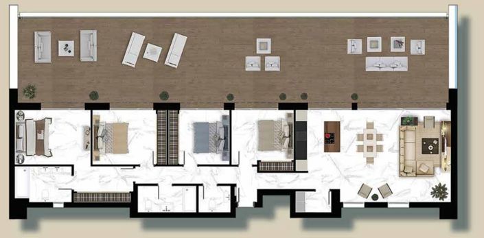 Image No.17-4 Bed Apartment for sale