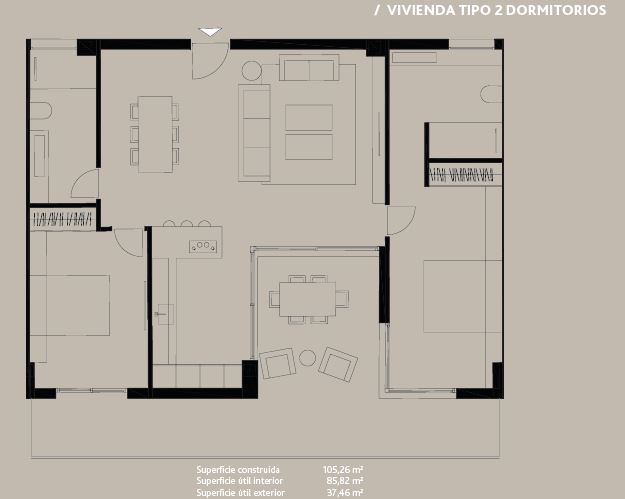 Image No.16-2 Bed Apartment for sale