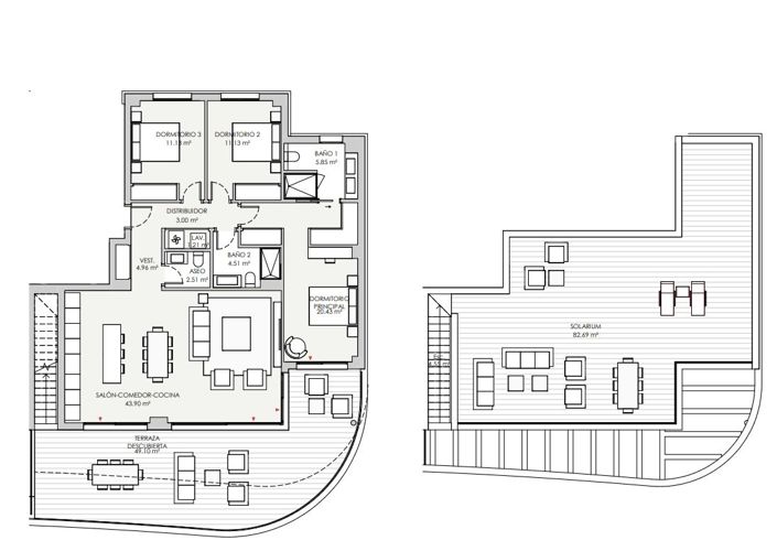 Image No.21-3 Bed Apartment for sale