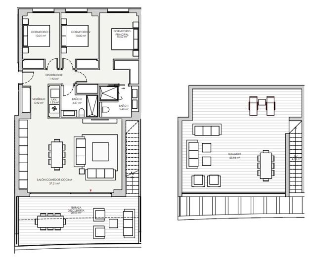 Image No.19-3 Bed Penthouse for sale