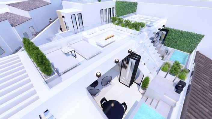 Image No.2-Maison de ville de 3 chambres à vendre à Estepona