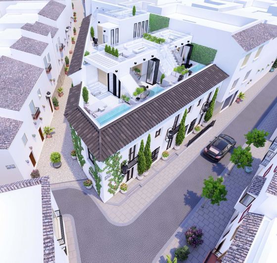 Image No.3-Maison de ville de 3 chambres à vendre à Estepona