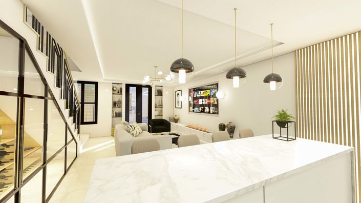 Image No.5-Maison de ville de 3 chambres à vendre à Estepona