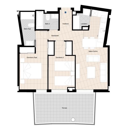 Image No.19-2 Bed Apartment for sale