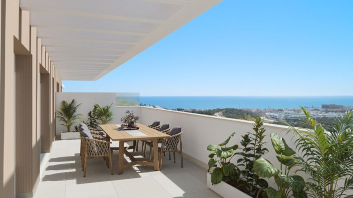 Image No.1-Appartement de 2 chambres à vendre à Mijas Costa