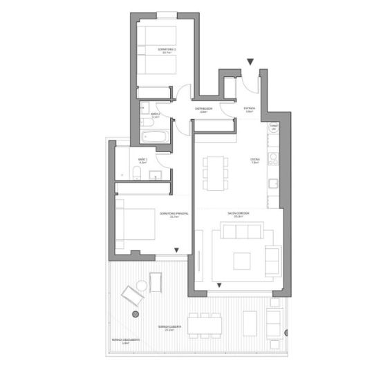 Image No.10-2 Bed Apartment for sale