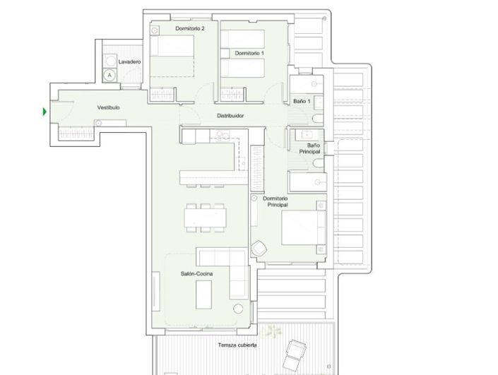 Image No.12-3 Bed Apartment for sale