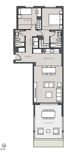 Image No.6-2 Bed Apartment for sale