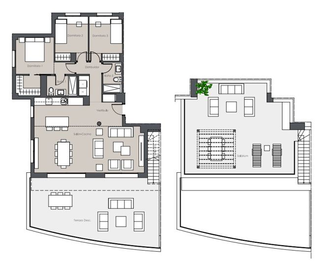 Image No.6-3 Bed Apartment for sale