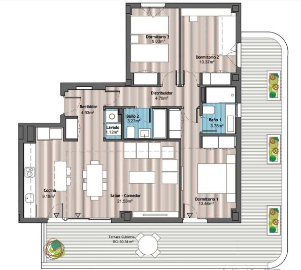 Image No.12-Appartement de 3 chambres à vendre à Estepona
