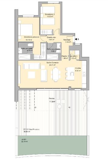 Image No.13-2 Bed Apartment for sale