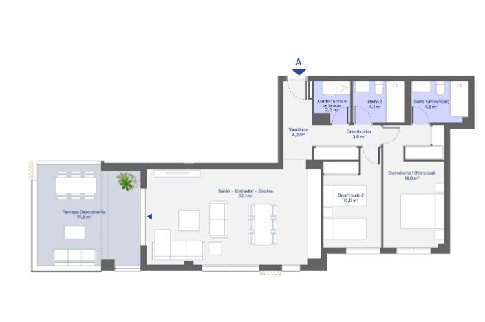 Image No.17-2 Bed Apartment for sale