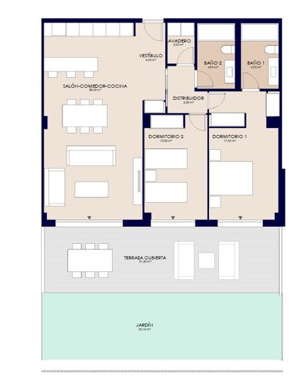 Image No.15-2 Bed Apartment for sale