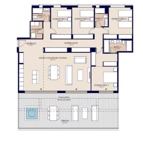 Image No.18-4 Bed Apartment for sale