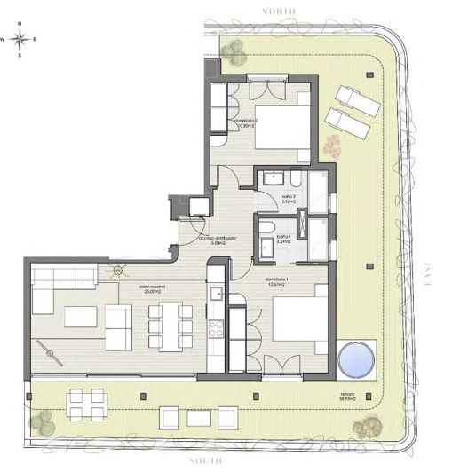 Image No.9-2 Bed Apartment for sale