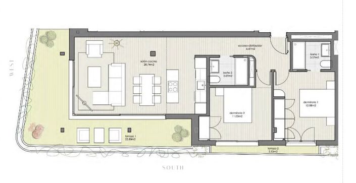 Image No.12-1 Bed Apartment for sale