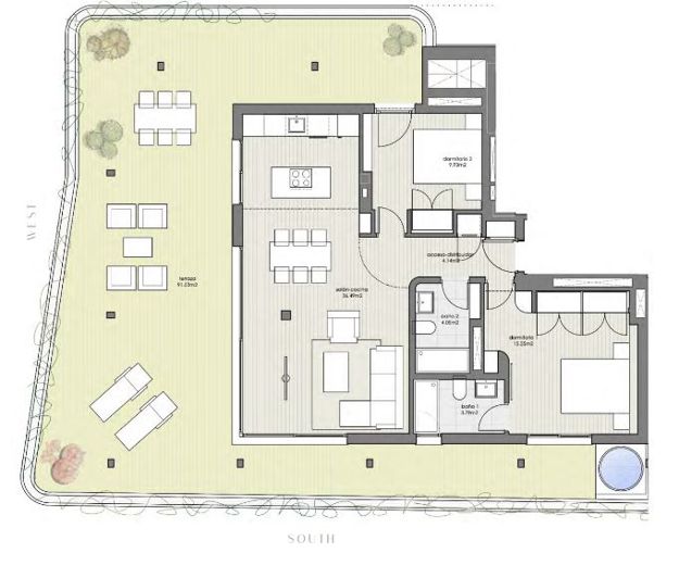 Image No.8-2 Bed Apartment for sale