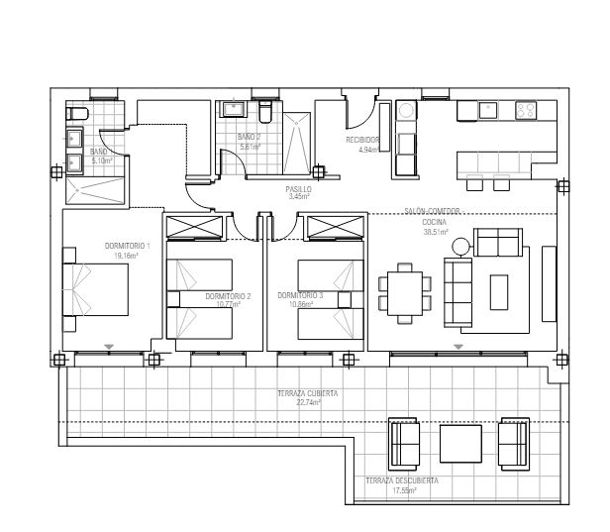 Image No.16-Penthouse de 3 chambres à vendre à Casares