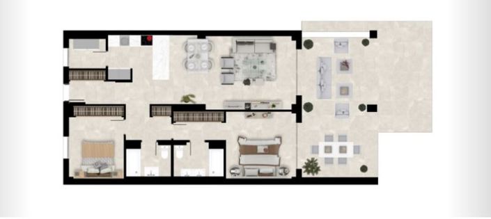 Image No.20-3 Bed Apartment for sale