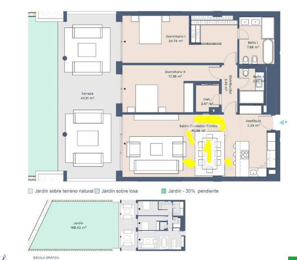 Image No.13-3 Bed Apartment for sale