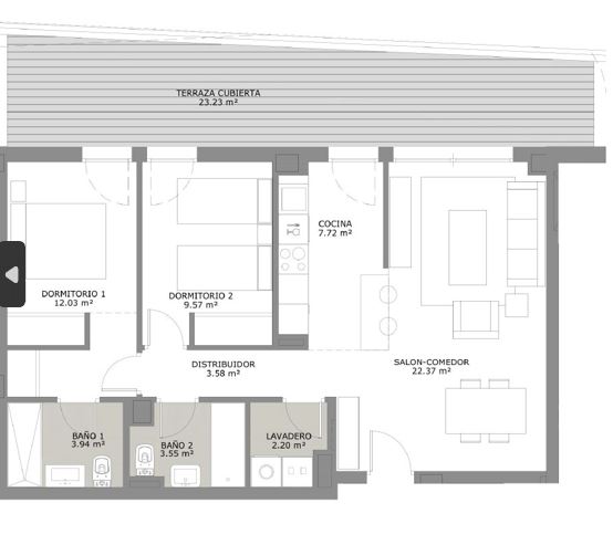 Image No.9-3 Bed Apartment for sale