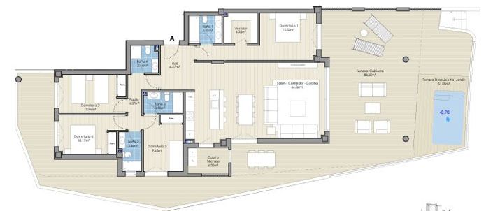 Image No.11-4 Bed Apartment for sale