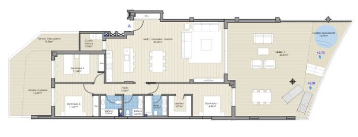 Image No.8-4 Bed Apartment for sale