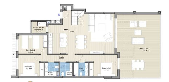 Image No.9-4 Bed Apartment for sale