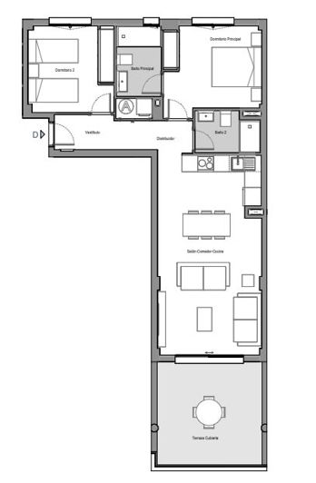 Image No.11-2 Bed Apartment for sale