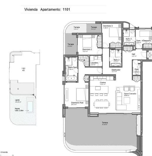 Image No.15-3 Bed Apartment for sale