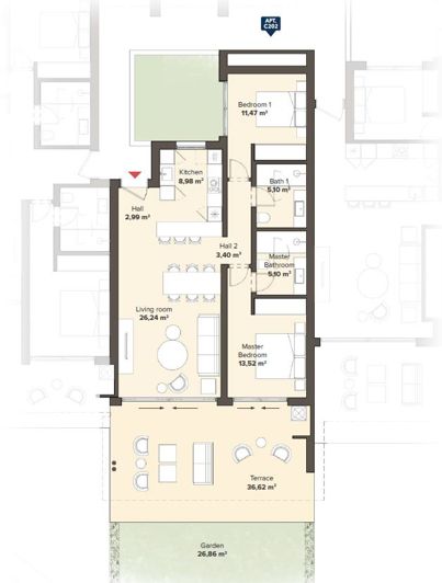 Image No.15-3 Bed Penthouse for sale