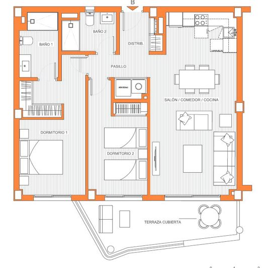 Image No.8-Penthouse de 2 chambres à vendre à Fuengirola